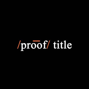 Proof Title