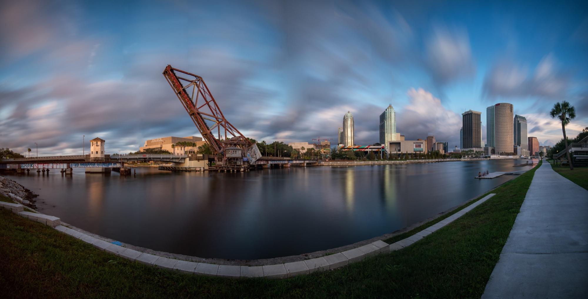 Downtown Tampa and the Hillsborough River